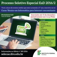 Ifro abre seleção para cursos gratuitos