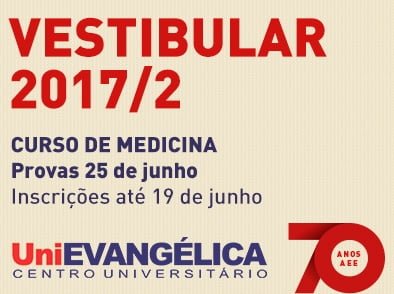 Vestibular 2017-2 Medicina Unievangélica