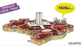 Operação Carne Fraca provoca redução do consumo de carne no Brasil (http://www.humorpolitico.com.br/pt/carne-fraca/)