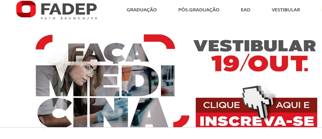 FADEP 2020: Inscrição para o Vestibular de Medicina