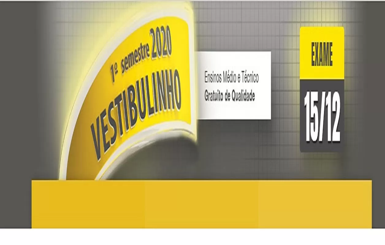 ETECS abrem inscrição para Vestibulinho 2020.1