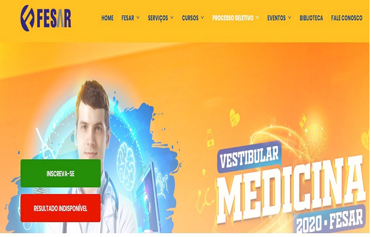 FESAR abre inscrição para o Vestibular de Medicina 2020