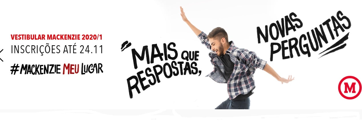 Mackenzie 2020: Inscrição para Medicina e demais graduações