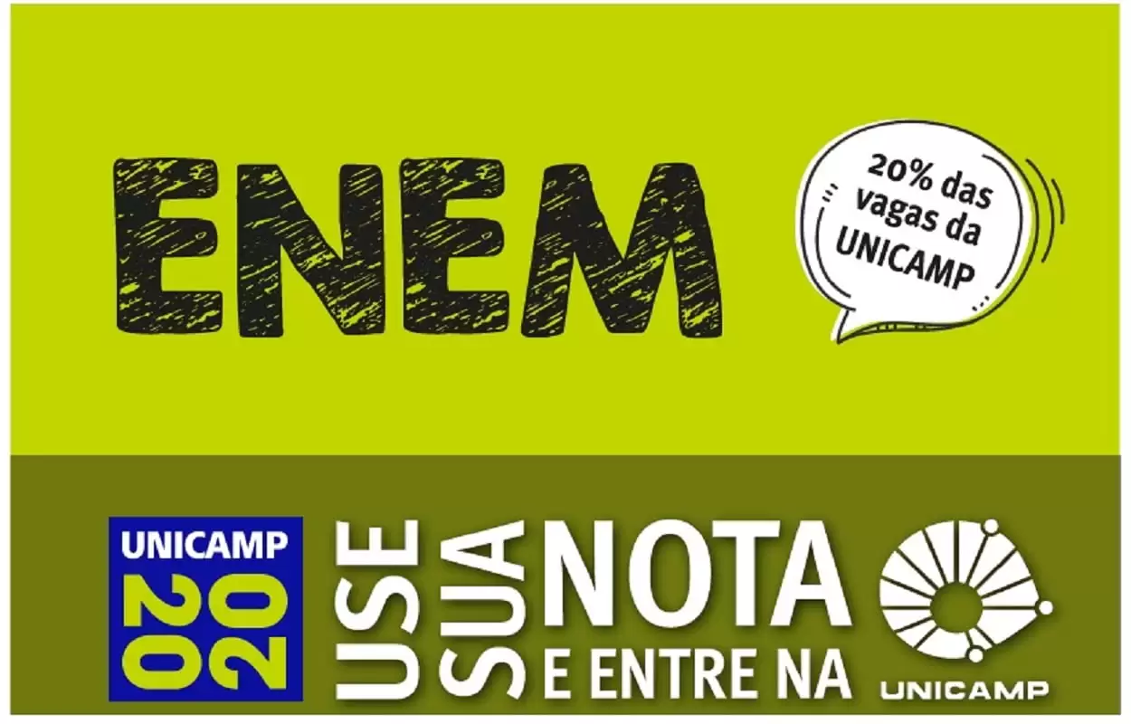 Unicamp 2020: Inscrição para 639 vagas pelas notas do Enem