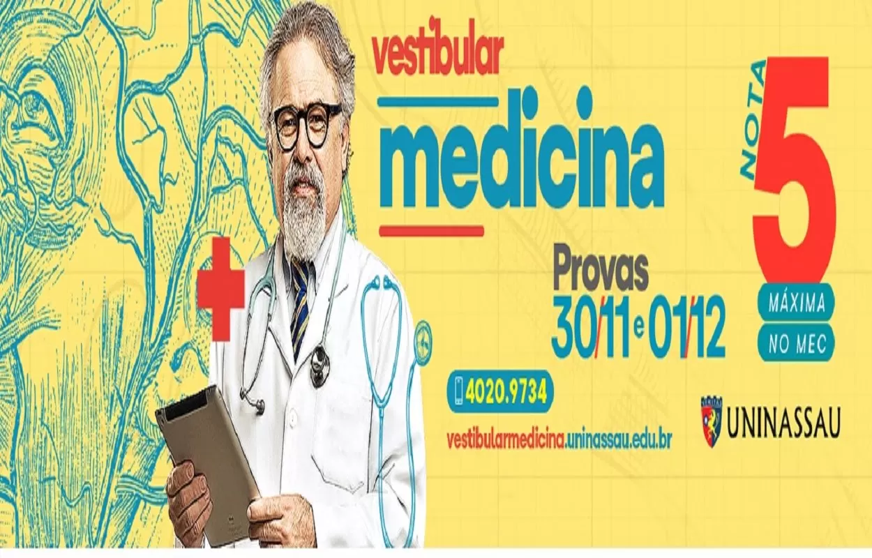 Uninassau 2020: Inscrição para o Vestibular de Medicina