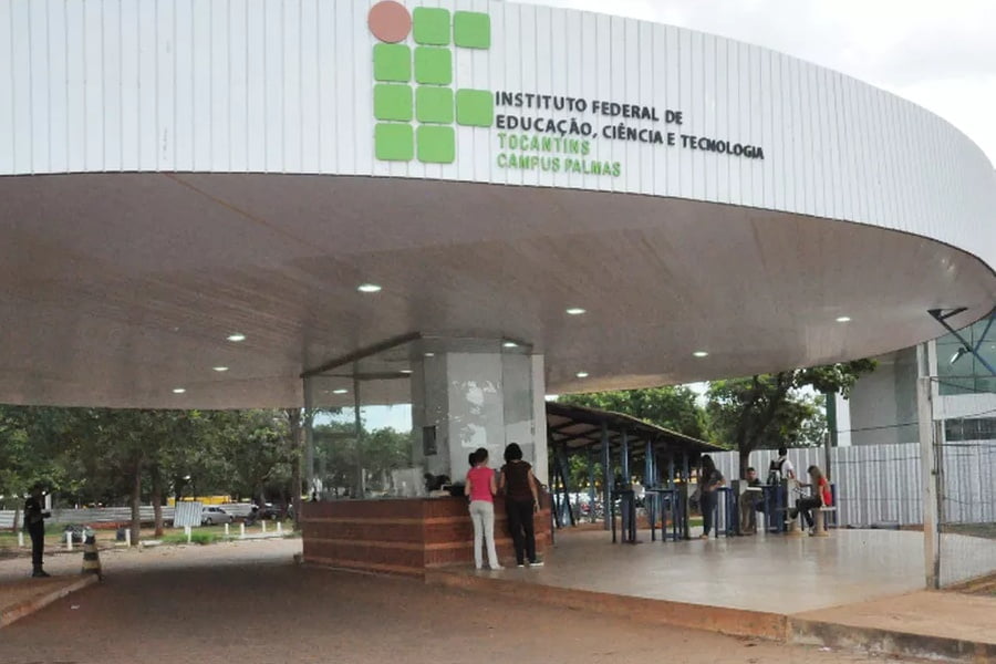 Campus do Instituto Federal do Tocantins - IFTO (Foto: Reprodução/IFTO)