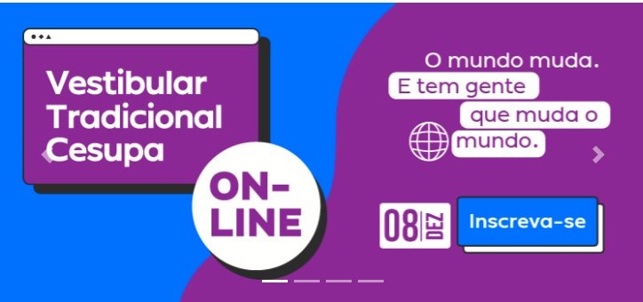 CESUPA está com inscrição aberta para o Vestibular de Medicina 2021