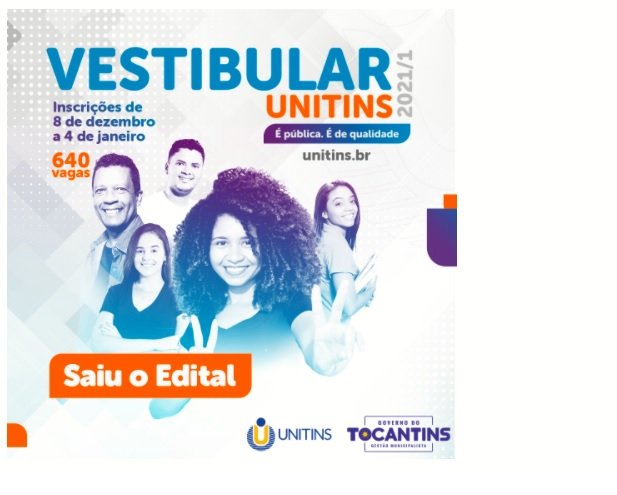 Cronograma Vestibular Unitins 2021