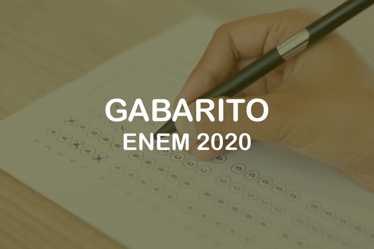 Enem 2020: gabarito extraoficial do Portal Uai e Chromos