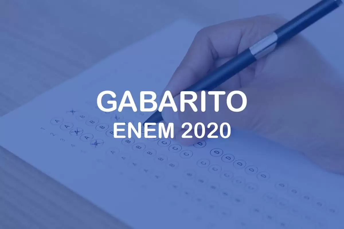 Confira o Gabarito Extraoficial do Enem 2020