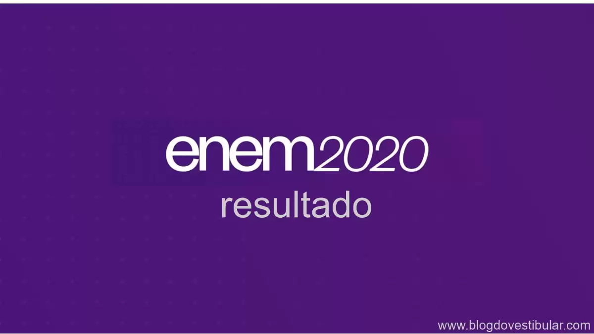 Que dia sai o resultado do Enem 2020?