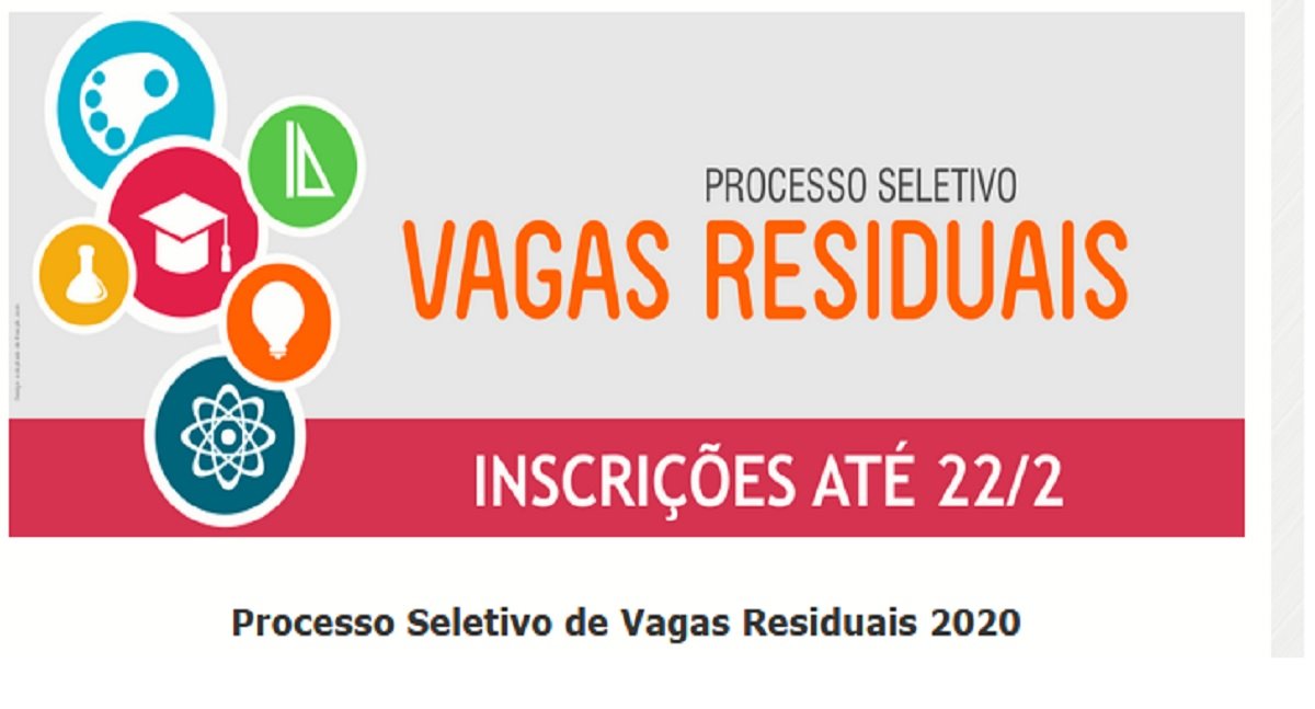 UFOB abriu inscrição para vagas residuais 2020