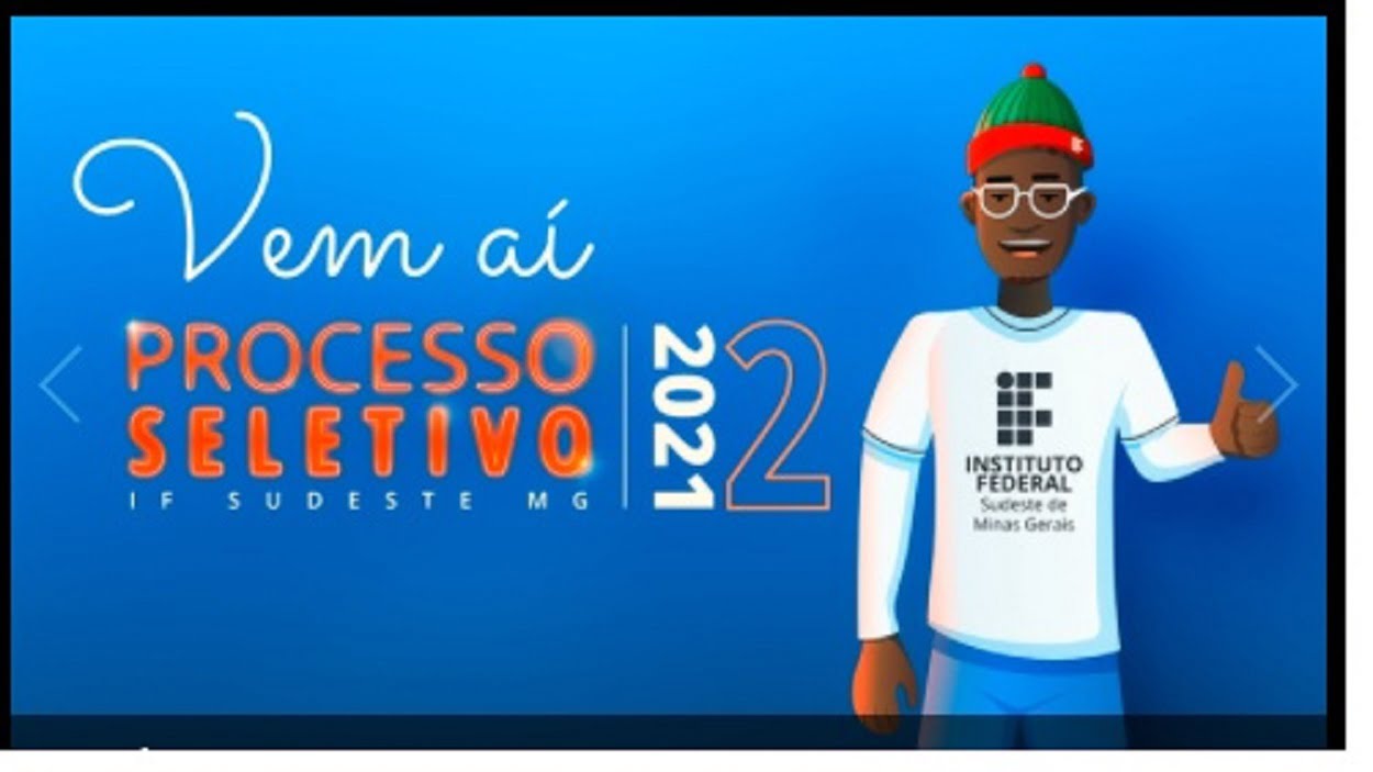 IFSUDESTE terá 800 vagas para o Processo Seletivo 2021.2