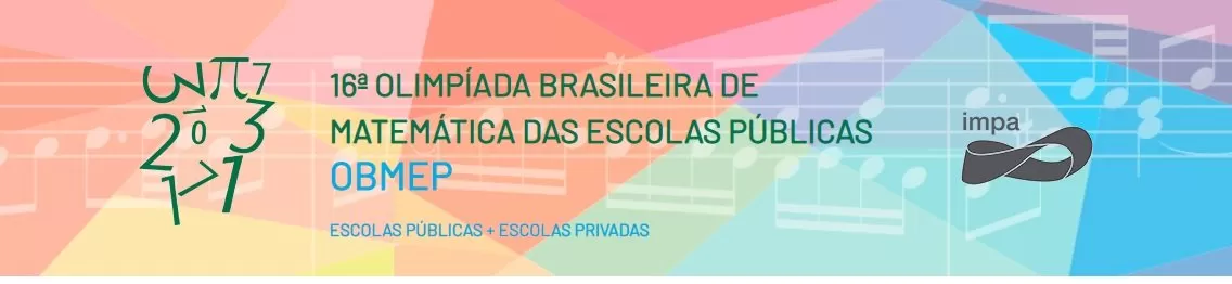 Resultado da 16ª OBMEP será liberado no dia 09 de setembro