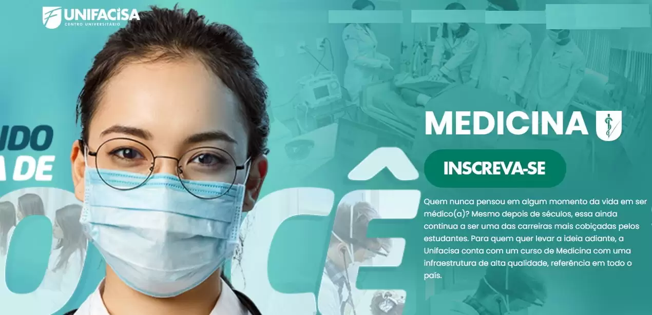 Unifacisa abre inscrição para o Vestibular 2022 de Medicina