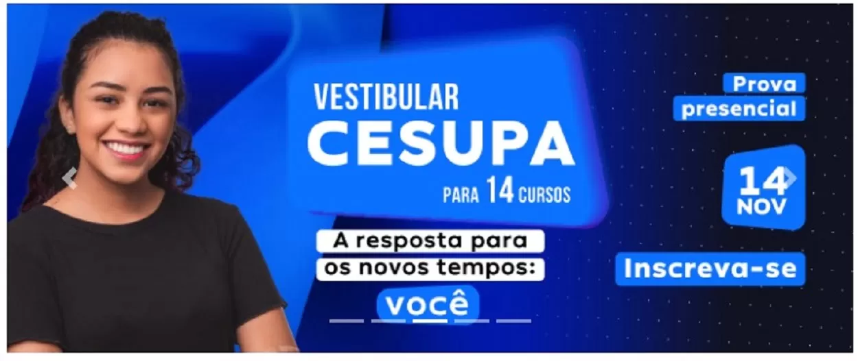 CESUPA abre inscrição para o Vestibular de Medicina 2022 e demais cursos
