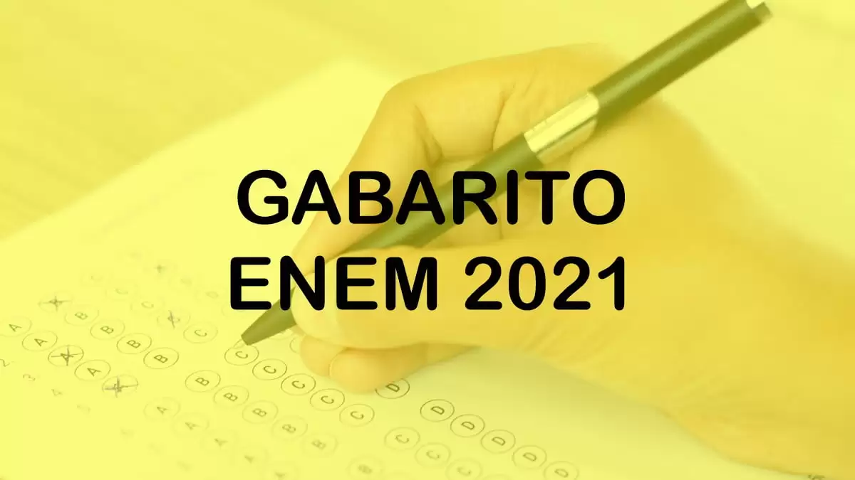 Confira o Gabarito Extraoficial do Enem 2021