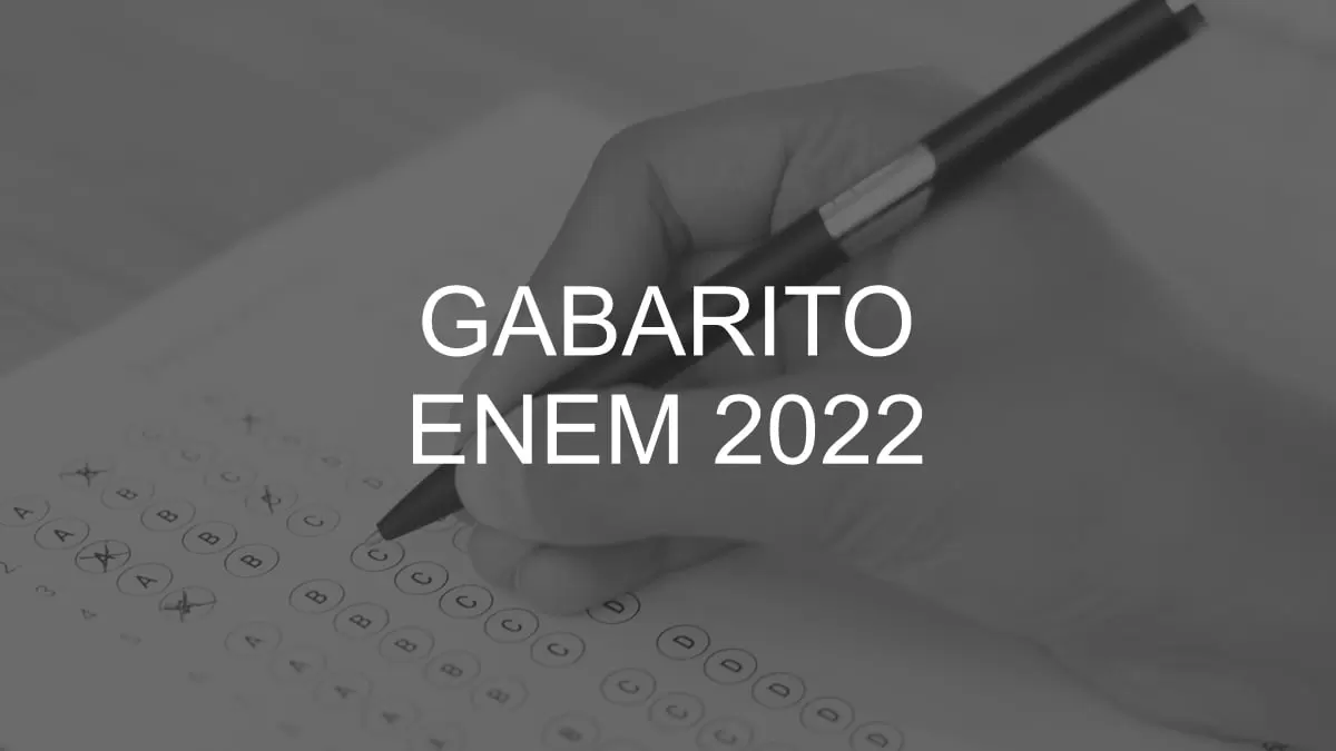Gabarito do Enem 2022 – Prova Rosa – 2º Dia