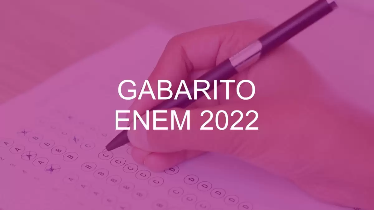 Gabarito do Enem 2022 – Prova Rosa – 2º Dia