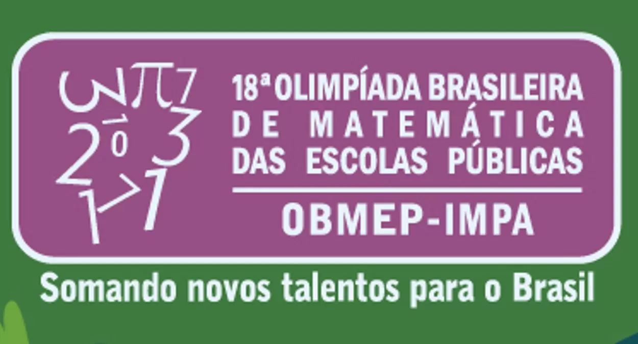 OBMEP 2023: Inscrição aberta para a Olimpíada de Matemática 2023