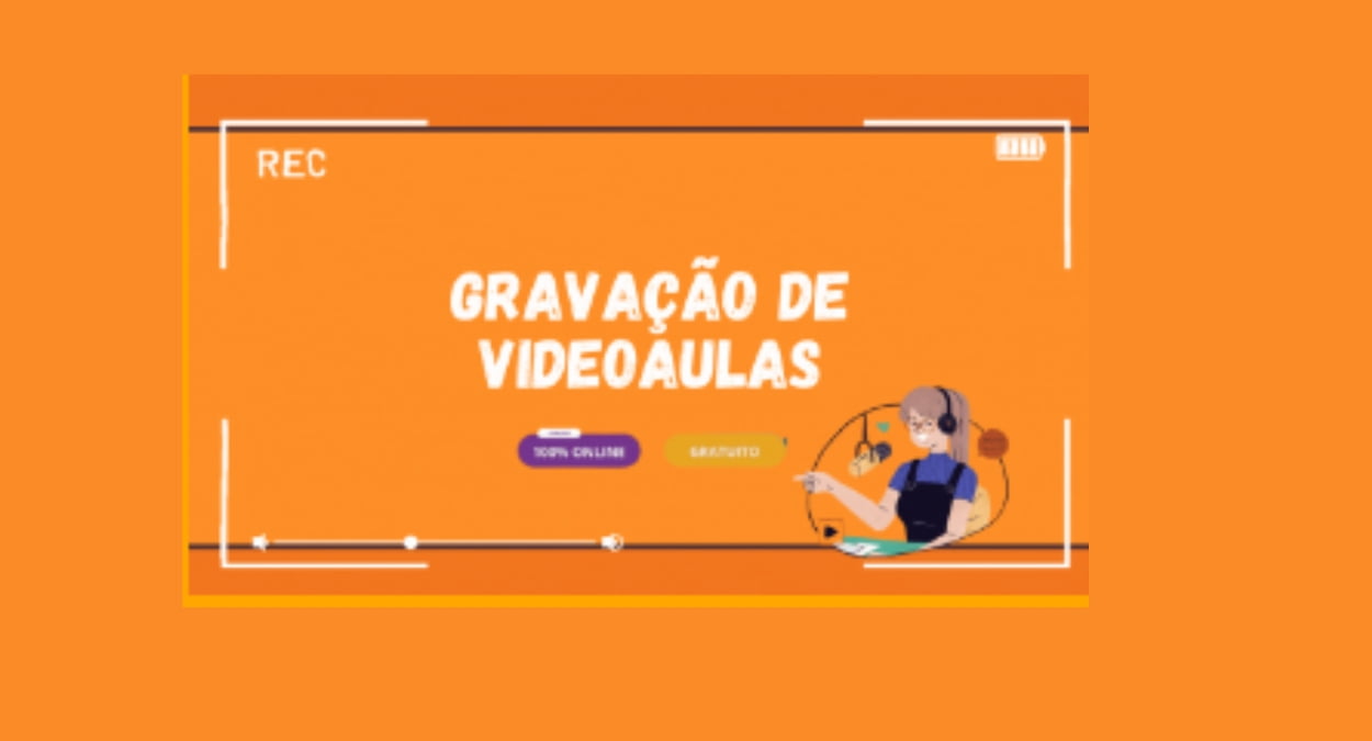 IFGoiano oferece curso gratuito para montagem de video-aula, veja como se inscrever
