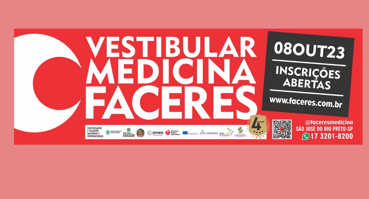 Vestibular FACERES Medicina 2024: Tudo que você precisa saber