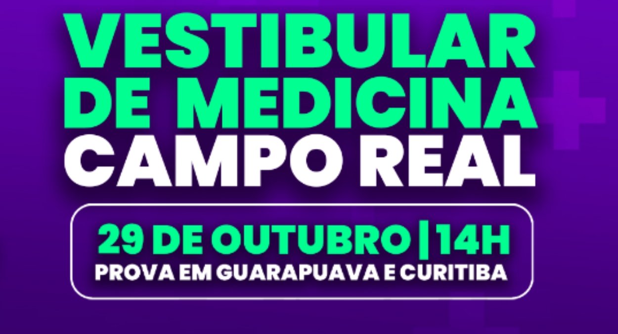 Vestibular de Medicina 2024: Campo Real abre inscrição do Processo Seletivo