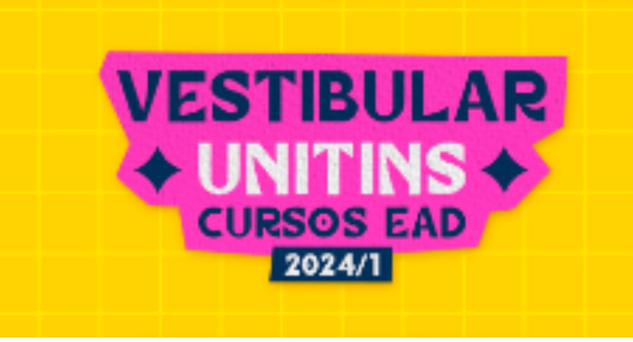 Unitins divulga inscrição do Vestibular EAD 2024, veja os cursos oferecidos
