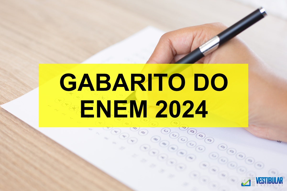 Enem 2024 veja como acessar os gabaritos extraoficiais
