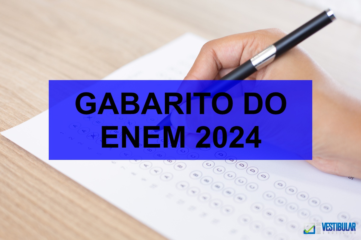 Gabarito do Enem 2024 - Prova Azul - 2º Dia