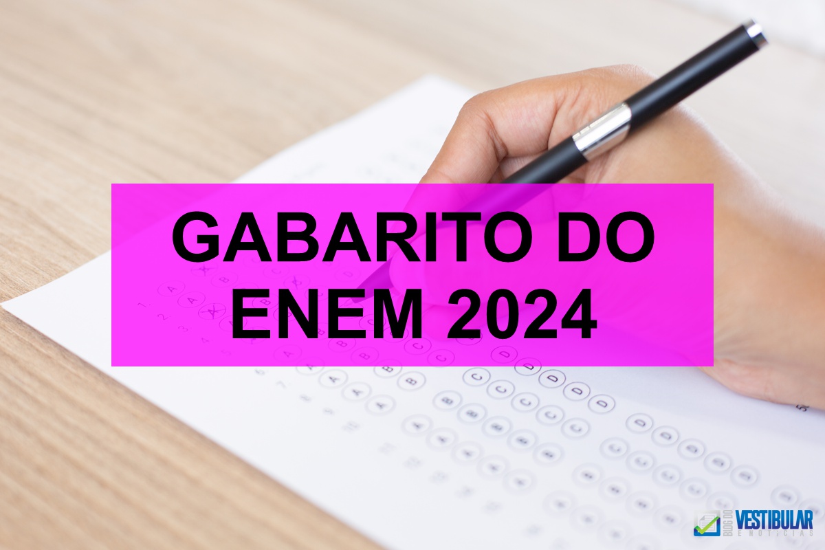 Gabarito do Enem 2024 Prova Rosa 1º Dia