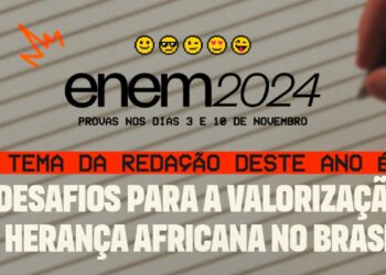 Redação do Enem 2024 é sobre herança africana no Brasil