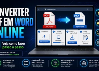 Converter PDF em Word Online: Veja Como Fazer Passo a Passo