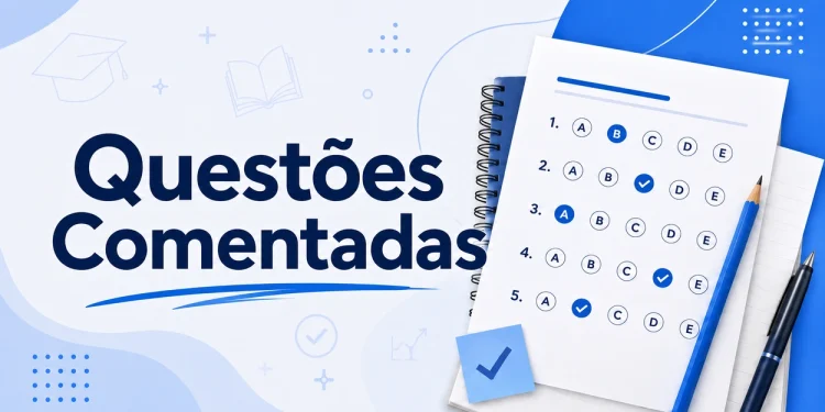 Treine seus conhecimentos com questões resolvidas e comentadas