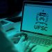 Vestibular UFSC: inscrição na tela do computador