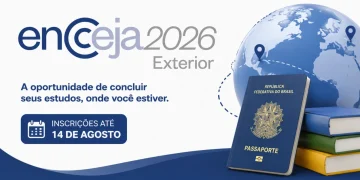 Encceja Exterior 2026 (Imagem: IA)