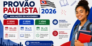 Datas e vagas Provão Paulista 2026