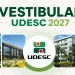 Inscrição Vestibular UDESC 2027