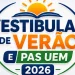 Inscrição e provas Vestibular de verão e PAS UEM 2026