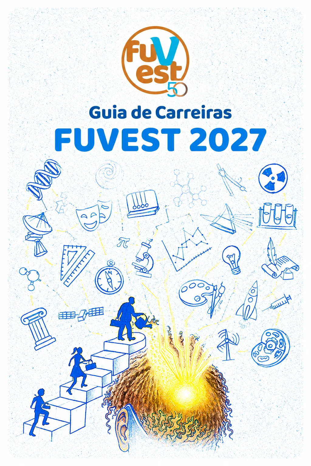 Guia de Carreira Fuvest 2027 (Imagem: IA)