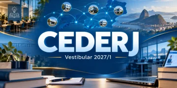 Vestibular Cederj 2027 (Imagem IA)